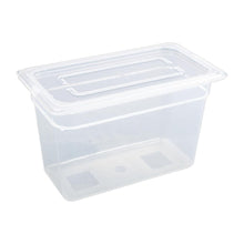 Load image into Gallery viewer, Vogue Polypropylene 1/3 Gastronorm Tray 200mm