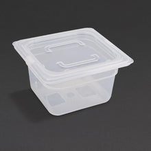 Load image into Gallery viewer, Vogue Polypropylene 1/6 Gastronorm Tray 100mm