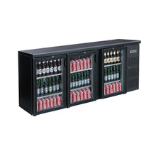 Load image into Gallery viewer, Thermaster Three Door Drink Cooler BC3100G