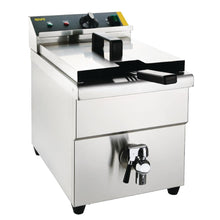 Load image into Gallery viewer, Apuro Single Tank Single Basket Induction Fryer 7.5Ltr
