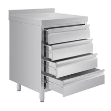 Load image into Gallery viewer, Vogue 4 Drawer Workstation