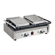 Load image into Gallery viewer, Apuro Bistro Double Ribbed Contact Grill