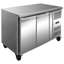 Load image into Gallery viewer, Thermaster S/S Two Door Bench Fridge 260L FE2100TN