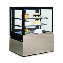 Load image into Gallery viewer, AG Cake Showcase S/S Base 2 Shelves 0.9m - Showroom Stock