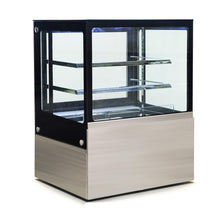 Load image into Gallery viewer, AG Cake Showcase S/S Base 2 Shelves 0.9m - Showroom Stock