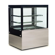 Load image into Gallery viewer, AG Cake Showcase S/S Base 2 Shelves 0.9m - Showroom Stock