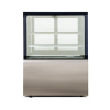 Load image into Gallery viewer, AG Cake Showcase S/S Base 2 Shelves 0.9m - Showroom Stock