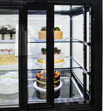 Load image into Gallery viewer, AG Cake Showcase S/S Base 2 Shelves 0.9m - Showroom Stock