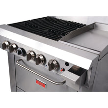 Load image into Gallery viewer, Thor 4 Burner Propane Gas Oven Range with Griddle Plate