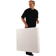 Load image into Gallery viewer, Bolero Centre Folding Utility Table 6ft White