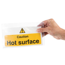 Load image into Gallery viewer, Vogue Caution Hot Surface Sign