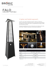 Load image into Gallery viewer, Bromic Falo Portable Flame Effect Heater - Silver