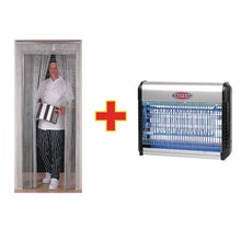 Load image into Gallery viewer, Special Offer: Eazyzap Chain Door Flyscreen & Flykiller Combo