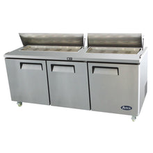 Load image into Gallery viewer, Atosa Three Door Sandwich Prep Table Refrigerator