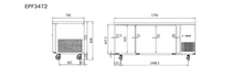 Load image into Gallery viewer, Atosa Three Door Cooling Table