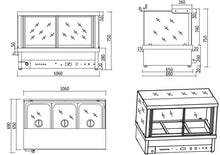 Load image into Gallery viewer, CookRite Hot Food Display - 1055mm Width