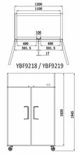 Load image into Gallery viewer, Atosa Double Door Top Mounted Fridge