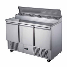 Load image into Gallery viewer, Thermaster FED-X Three Door Salad Prep Fridge XGNS1300D