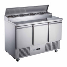 Load image into Gallery viewer, Thermaster FED-X Three Door Salad Prep Fridge XGNS1300D