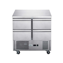 Load image into Gallery viewer, Thermaster FED-X Four Drawer Compact Workbench Fridge XGNS900-4D