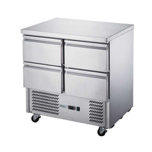Load image into Gallery viewer, Thermaster FED-X Four Drawer Compact Workbench Fridge XGNS900-4D