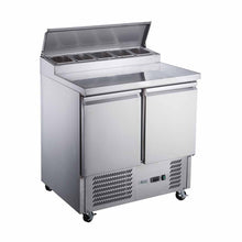Load image into Gallery viewer, Thermaster FED-X Two Door Salad Prep Fridge - XGNS900D