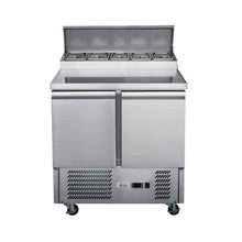 Load image into Gallery viewer, Thermaster FED-X Two Door Salad Prep Fridge - XGNS900D