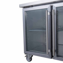 Load image into Gallery viewer, Thermaster FED-X Four Glass Door Bench Fridge XUB7C22G4V