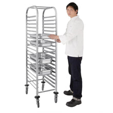 Load image into Gallery viewer, Vogue Gastronorm Racking Trolley 20 Level
