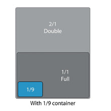 Load image into Gallery viewer, Vogue Polypropylene 1/9 Gastronorm Tray 100mm
