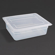 Load image into Gallery viewer, Vogue Polypropylene 1/2 Gastronorm Tray 100mm
