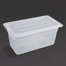 Load image into Gallery viewer, Vogue Polypropylene 1/3 Gastronorm Tray 150mm
