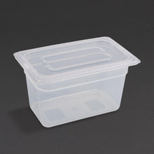 Load image into Gallery viewer, Vogue Polypropylene 1/4 Gastronorm Tray 150mm
