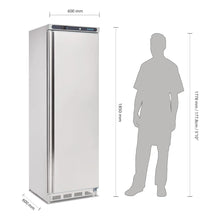 Load image into Gallery viewer, Polar C-Series Upright Freezer Stainless Steel 365Ltr
