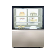 Load image into Gallery viewer, AG Cake Showcase S/S Base 2 Shelves 0.9m - Showroom Stock
