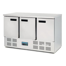 Load image into Gallery viewer, Polar G-Series 3 Door Counter Fridge 368Ltr
