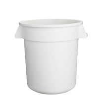 Load image into Gallery viewer, Vogue Polypropylene Round Container Bin White 38Ltr
