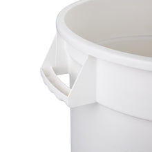 Load image into Gallery viewer, Vogue Polypropylene Round Container Bin White 38Ltr

