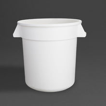 Load image into Gallery viewer, Vogue Polypropylene Round Container Bin White 76Ltr
