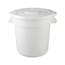 Load image into Gallery viewer, Vogue Polypropylene Round Container Bin White 76Ltr
