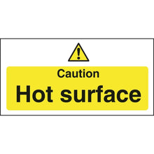 Load image into Gallery viewer, Vogue Caution Hot Surface Sign
