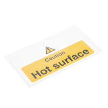 Load image into Gallery viewer, Vogue Caution Hot Surface Sign
