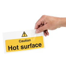 Load image into Gallery viewer, Vogue Caution Hot Surface Sign
