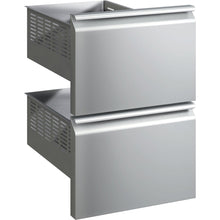 Load image into Gallery viewer, Thermaster Optional Set 2 Drawers for Solid Door Units GN-2DRAWER
