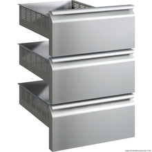 Load image into Gallery viewer, Thermaster Optional Set 3 Drawers for Solid Door Units GN-3DRAWER
