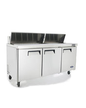 Load image into Gallery viewer, Atosa Three Door Sandwich Prep Table Refrigerator
