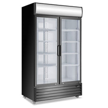 Load image into Gallery viewer, Atosa Double Glass Door Mounted Refrigerator
