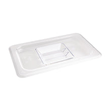 Load image into Gallery viewer, Vogue Clear Polycarbonate 1/4 Gastronorm Lid
