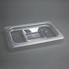 Load image into Gallery viewer, Vogue Clear Polycarbonate 1/4 Gastronorm Lid
