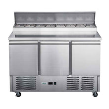 Load image into Gallery viewer, Thermaster FED-X Three Door Salad Prep Fridge XGNS1300D
